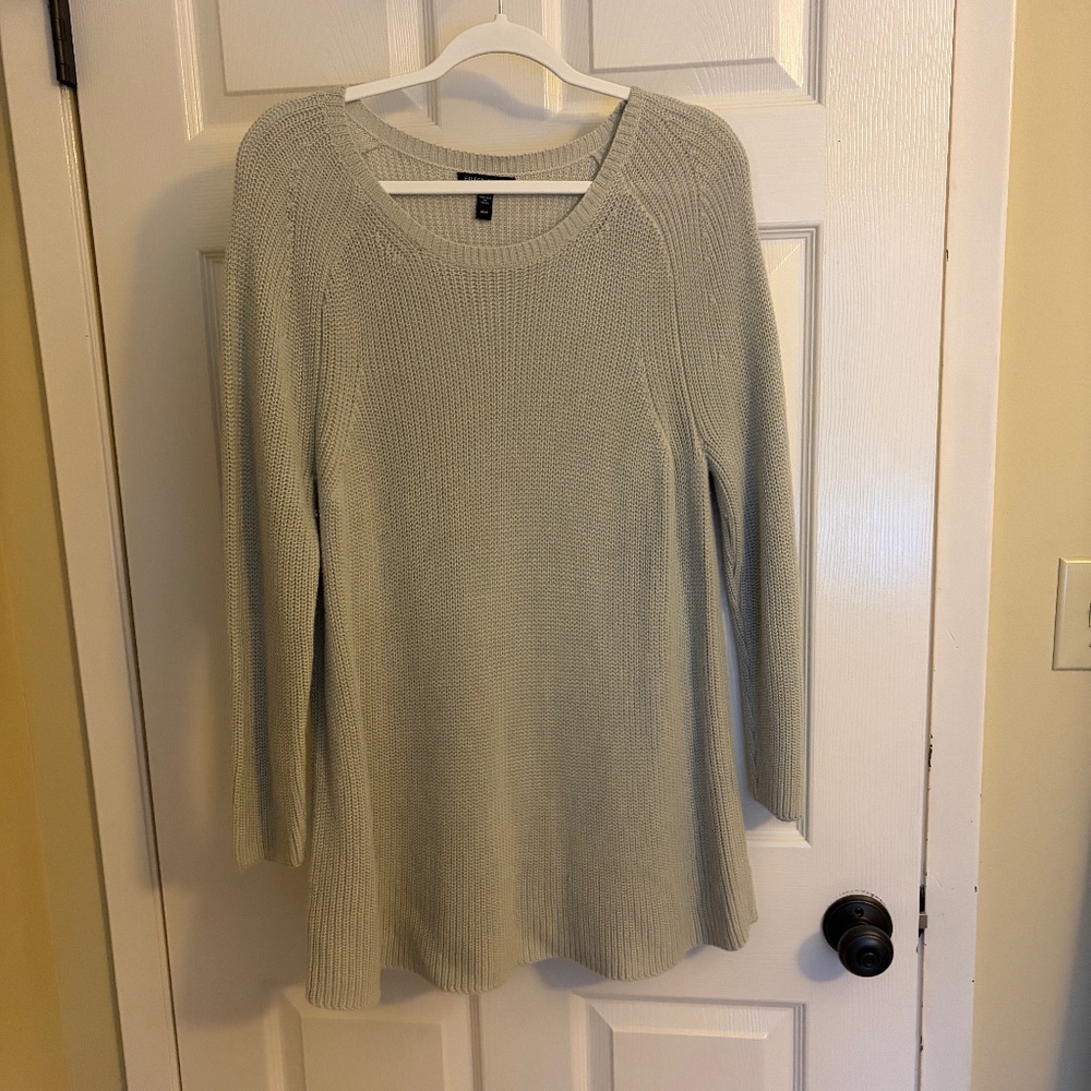 Eileen Fisher light blue sweater